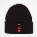 Kupa Kızı Nakışlı Bere