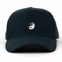 Yin Yang Nakışlı Gabardin Şapka