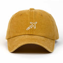 Uçak Nakışlı Yıkamalı Şapka