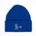 Çöp Adam Sol Nakışlı Bere