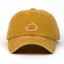 Balina Nakışlı Yıkamalı Şapka