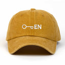 Open Nakışlı Yıkamalı Şapka