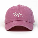 Mr. Nakışlı Yıkamalı Şapka