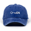 Open Nakışlı Yıkamalı Şapka