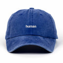 Human Nakışlı Yıkamalı Şapka