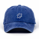 Puzzle Nakışlı Yıkamalı Şapka