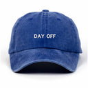 Day Off Nakışlı Yıkamalı Şapka