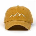Mountain Nakışlı Yıkamalı Şapka