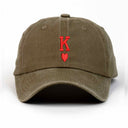 Kupa Papazı Nakışlı Yıkamalı Şapka