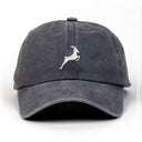 Antilop Nakışlı Yıkamalı Şapka