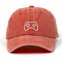 Controller Nakışlı Yıkamalı Şapka