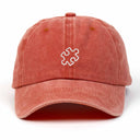 Puzzle Nakışlı Yıkamalı Şapka