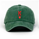 Kupa Papazı Nakışlı Yıkamalı Şapka