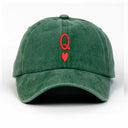 Kupa Kızı Nakışlı Yıkamalı Şapka