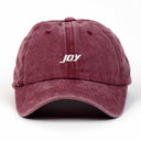 Joy Nakışlı Yıkamalı Şapka