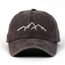 Mountain Nakışlı Yıkamalı Şapka