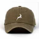 Antilop Nakışlı Yıkamalı Şapka