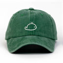 Balina Nakışlı Yıkamalı Şapka