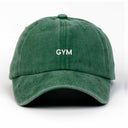 Gym Nakışlı Yıkamalı Şapka