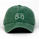 Controller Nakışlı Yıkamalı Şapka