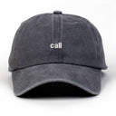 Call Nakışlı Yıkamalı Şapka