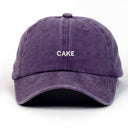 Cake Nakışlı Yıkamalı Şapka