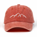 Mountain Nakışlı Yıkamalı Şapka