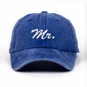 Mr. Nakışlı Yıkamalı Şapka