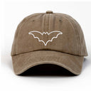 Bat Nakışlı Yıkamalı Şapka