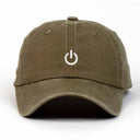 Power Key Nakışlı Yıkamalı Şapka