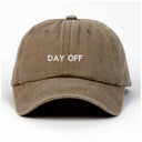 Day Off Nakışlı Yıkamalı Şapka