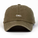 Chill Nakışlı Yıkamalı Şapka