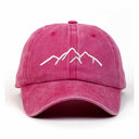 Mountain Nakışlı Yıkamalı Şapka