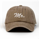 Mr. Nakışlı Yıkamalı Şapka