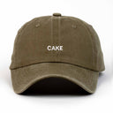 Cake Nakışlı Yıkamalı Şapka