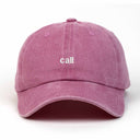 Call Nakışlı Yıkamalı Şapka