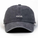 Focus Nakışlı Yıkamalı Şapka