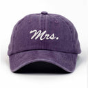 Mrs Nakışlı Yıkamalı Şapka