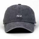 First Nakışlı Yıkamalı Şapka
