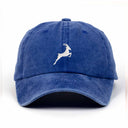 Antilop Nakışlı Yıkamalı Şapka