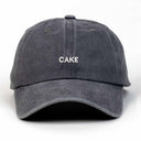 Cake Nakışlı Yıkamalı Şapka