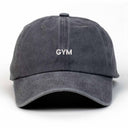 Gym Nakışlı Yıkamalı Şapka