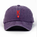 Kupa Papazı Nakışlı Yıkamalı Şapka