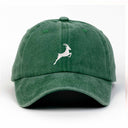 Antilop Nakışlı Yıkamalı Şapka