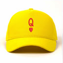 Kupa Kızı Nakışlı Gabardin Şapka