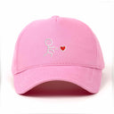 Çöp Adam Sol Nakışlı Gabardin Şapka