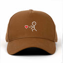 Çöp Adam Sağ Nakışlı Gabardin Şapka