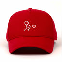 Çöp Adam Sol Nakışlı Gabardin Şapka