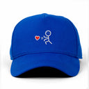 Çöp Adam Sağ Nakışlı Gabardin Şapka