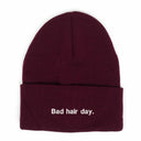 Bad Hair Day Nakışlı Bere